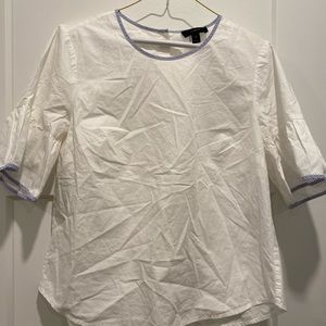 Jcrew White Blouse